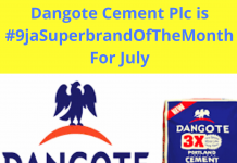 Dangote Cement is #9jaSuperbrandOfTheMonth for July - BrandEscort-marketingspace.com.ng