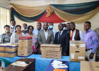 SIFAX Group Donates Computers, Fans To Apapa General Hospital-marketingspace.com.ng