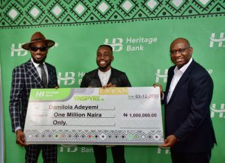 Creative Industry Gets New Leaf Of Life With N5bn Funds- Heritage Bank Creative Industry Gets New Leaf Of Life With N5bn Funds- Heritage Bank-marketingspace.com.ng