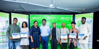 Heritage Bank Partners Silverbird To Empower Young Creative Nigerians… Train 1st Batch Of Ynspyre Project-marketingspace.com.ng