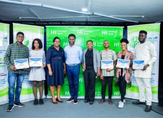Heritage Bank Partners Silverbird To Empower Young Creative Nigerians… Train 1st Batch Of Ynspyre Project-marketingspace.com.ng