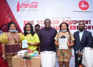 NBC, Coca-Cola Present Start-Up Equipment To Vulnerable Nigerians NBC, Coca-Cola Present Start-Up Equipment To Vulnerable Nigerians-marketingspace.com.ng