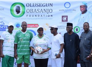 Olusegun Obasanjo Foundation Flags-Off Free Diabetes Screening For 10million Nigerians Olusegun Obasanjo Foundation Flags-Off Free Diabetes Screening For 10million Nigerians-marketingspace.com.ng