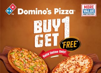 Domino’s Pizza Offers Buy 1 Get 1 Free Promo Till Friday-marketingspace.com.ng