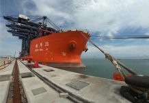 First Vessel Berths As Lekki Port Takes Delivery Of STS Cranes, RTG Equipment First Vessel Berths As Lekki Port Takes Delivery Of STS Cranes, RTG Equipment-marketingspace.com.ng