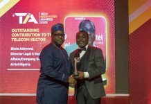 Telecoms Industry Stakeholders Honour Airtel’s Shola Adeyemi Telecoms Industry Stakeholders Honour Airtel’s Shola Adeyemi-marketingspace.com.ng