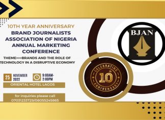 BJAN Brands And Marketing Conference@10: Top 10 Brands, Others For Honour, Special Recognition BJAN Brands And Marketing Conference@10: Top 10 Brands, Others For Honour, Special Recognition-marketingspace.com.ng