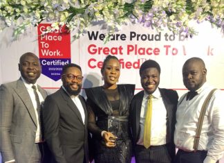 Interswitch Wins Best Practices Award, Ranked In Top-5 ‘Best Companies to Work For’ Interswitch Wins Best Practices Award, Ranked In Top-5 ‘Best Companies to Work For’-marketingspace.com.ng