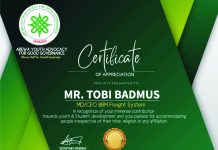 AYAGG Recognizes Tobi Badmus, CEO And Founder Of 8BM, As An Icon Of Youth Inspiration AYAGG Recognizes Tobi Badmus, CEO And Founder Of 8BM, As An Icon Of Youth Inspiration-marketingspace.com.ng