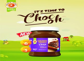 Golden Penny Launches Nutritious Chocolate Spread Into Nigerian Market Golden Penny Launches Nutritious Chocolate Spread Into Nigerian Market-marketingspace.com.ng