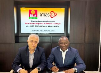 BUA Foods To Expand Its Wheat Flour Milling Capacity To 2.5million MTpa, Signs Agreement With IMAS Of Türkiye BUA Foods To Expand Its Wheat Flour Milling Capacity To 2.5million MTpa, Signs Agreement With IMAS Of Türkiye-marketingspace.com.ng