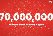 Verve Hits 70 Million Payment Cards In Nigeria, Consolidates Market Leadership Verve Hits 70 Million Payment Cards In Nigeria, Consolidates Market Leadership-marketingspace.com.ng