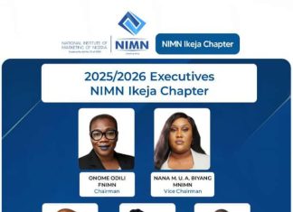 NIMN Ikeja Chapter Elects New Executive Council To Deepen Excellence In Marketing Practice NIMN Ikeja Chapter Elects New Executive Council To Deepen Excellence In Marketing Practice -marketingspace.com.ng